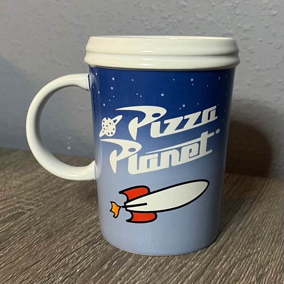 Disney Pixar Toy Story Pizza Planet Ceramic Mug Disney Store Cup Only No Forky - Picture 1 of 6